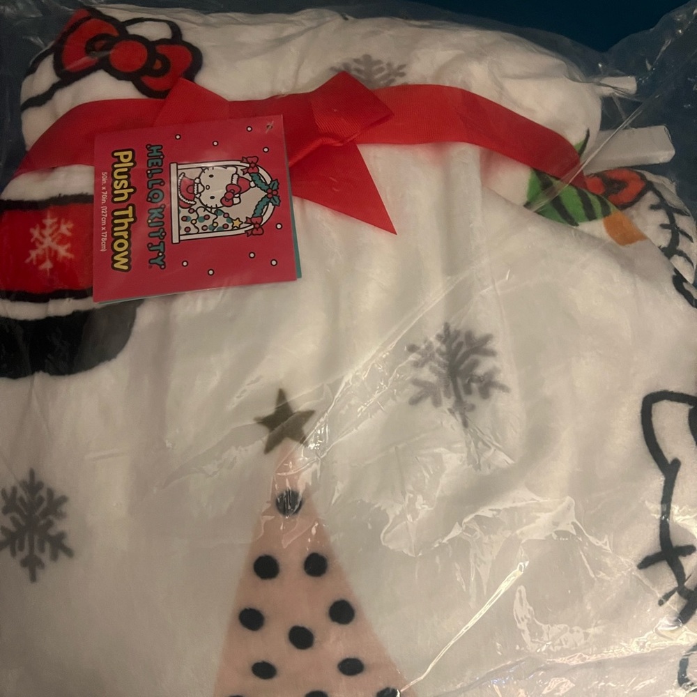 Hello Kitty christmas blanket